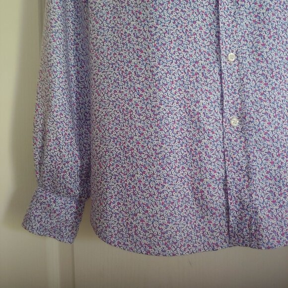 Frank & Eileen Sweet Flowers Floral Softgirl Cottage Button Shirt Eileen S - Picture 6 of 15